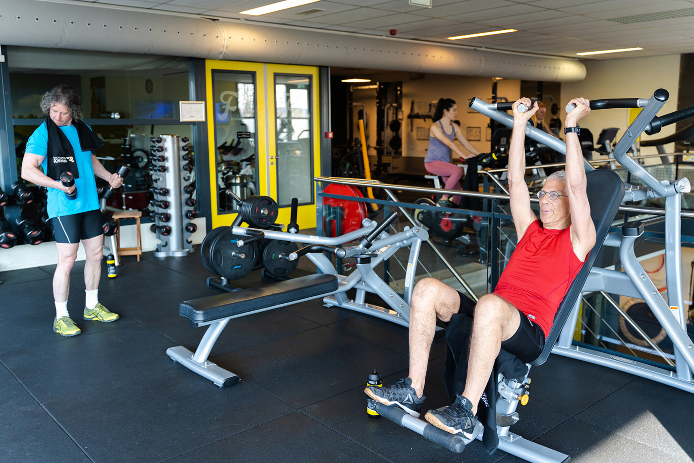 Fitnessclub Schagen Gewichtsoefeningen Verkleind